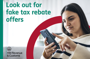 Fake Tax Rebate offers